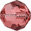 SW 5000 Round Beads, 4mm, Padparadscha (542), 10pcs/pack 5000 ROUND BEAD, 04mm  Beads  SW Crystal Collections 