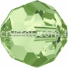 SW 5000 Round Beads, 5mm, Peridot (214), 10pcs/pack 5000 ROUND BEAD, 05mm  Beads  SW Crystal Collections 