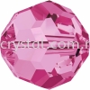 SW 5000 Round Beads, 8mm, Rose (209), 4pcs/pack 5000 ROUND BEAD, 08mm  Beads  SW Crystal Collections 