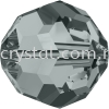 SW 5000 Round Beads, 10mm, Black Diamond (215), 2pcs/pack 5000 ROUND BEAD, 10mm  Beads  SW Crystal Collections 