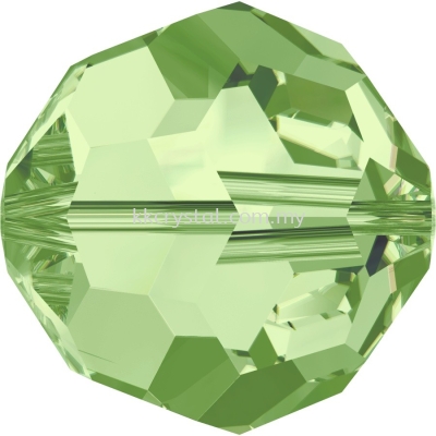 SW 5000 Round Beads, 10mm, Peridot (214), 2pcs/pack