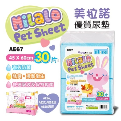 AE67 Alice "Milalo" Pet Sheet - 30 sheets