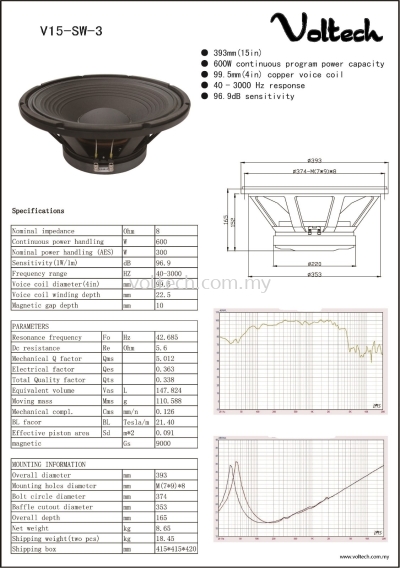 Voltech V-15-SW-3