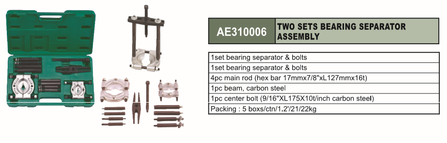 TWO SETS BEARING SEPARATOR ASSEMBLY - AE310006 Automotive Repair Tools Jonnesway