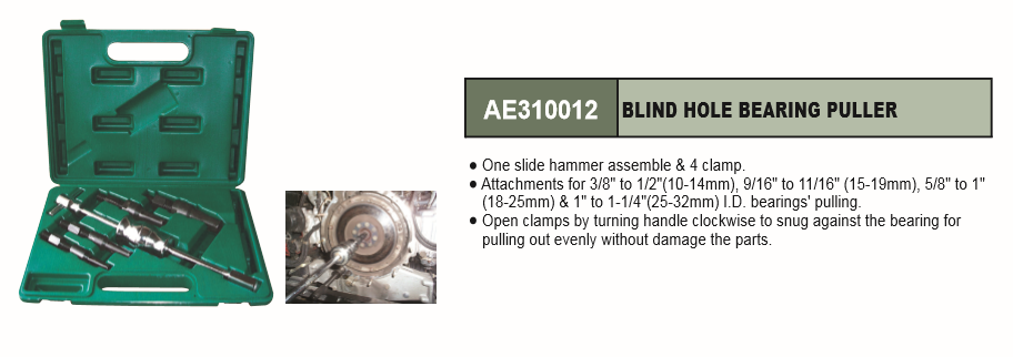 BLIND HOLE BEARING PULLER - AE310012 Automotive Repair Tools Jonnesway