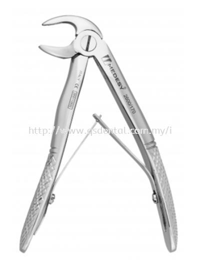 Lower roots forcep for children 2600/170