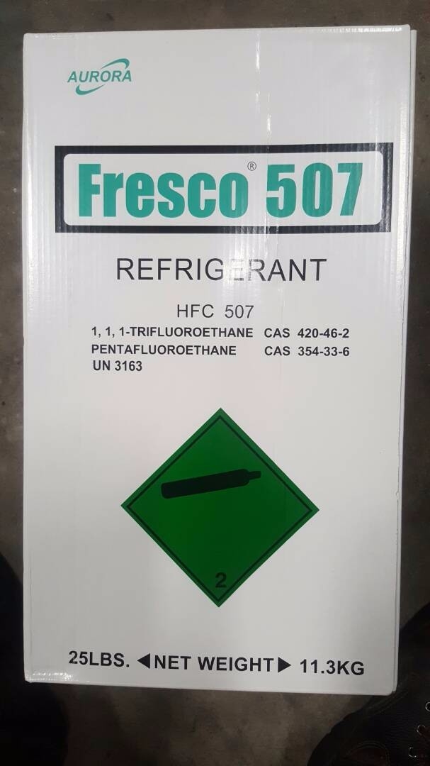 R507 X 25LBS (11.3KGS) HFC FRESCO 507 REFRIGERANT GAS