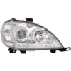 W163 Head Lamp Crystal Projetor W/LED + Motor M-Class W163  Mercedes - Benz