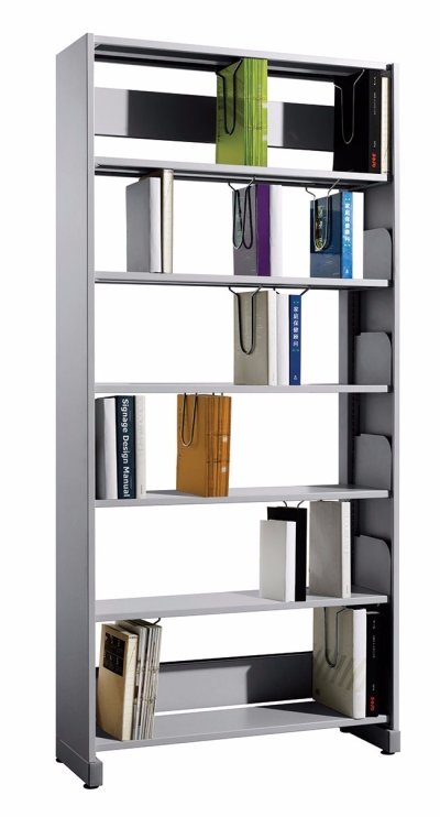 JS605 Library Single Sided Rack, C/W Steel Side Panel