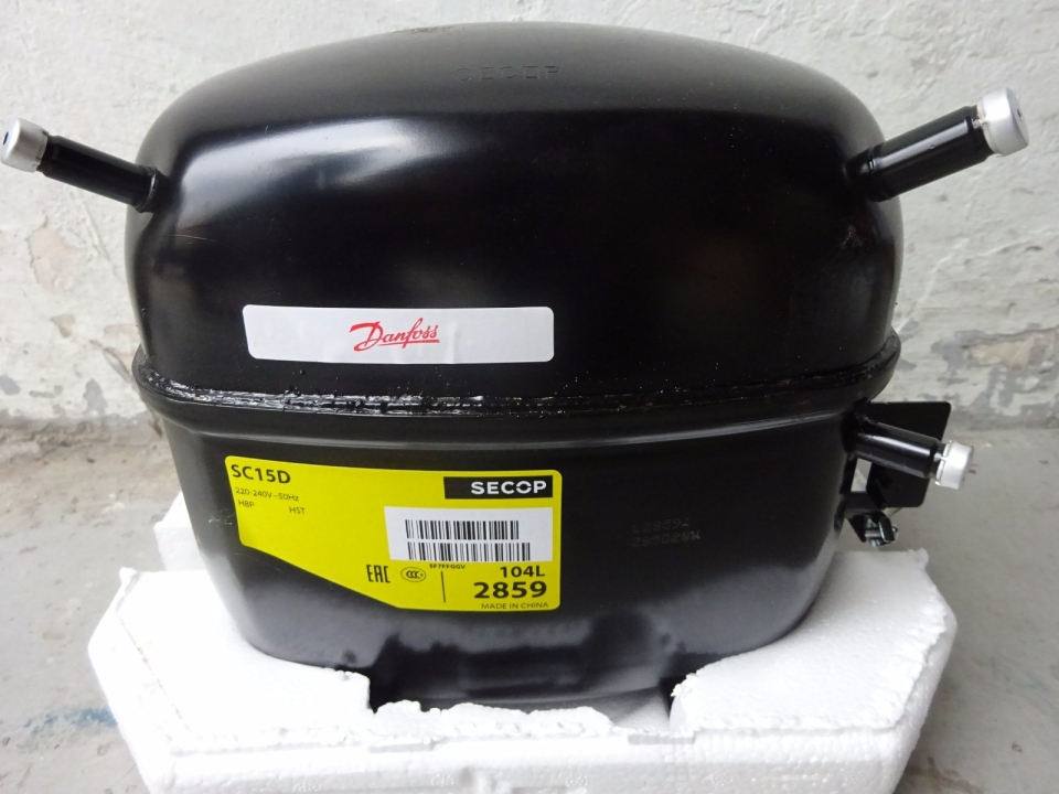 DANFOSS (SECOP) COMPRESSOR HBP SC15D 104L 2859 WITH SERVICE KIT (R22) - 220-240V/50HZ