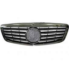 W221-FG01 06 Sport Grille W/8pcs Moulding