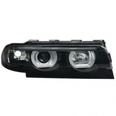 E38 Head Lamp Projector W/LED Rim