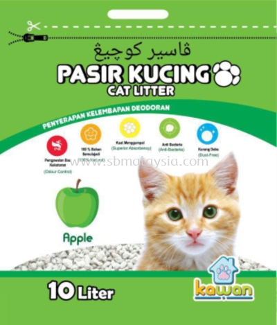 Kawan Pasir Kucing 10L Apple