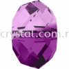 SW 5040 Briolette Bead, 8mm, Amethyst Blend (721), 4pcs/pack 5040 BRIOLETTE BEAD, 08mm Beads  SW Crystal Collections 