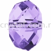 SW 5040 Briolette Bead, 8mm, Tanzanite (539), 4pcs/pack 5040 BRIOLETTE BEAD, 08mm Beads SW Crystal Collections