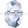 SW 5040 Briolette Bead, 8mm, Crystal AB (001 AB), 4pcs/pack 5040 BRIOLETTE BEAD, 08mm Beads  SW Crystal Collections 