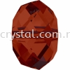 SW 5040 Briolette Bead, 12mm, Crystal Red Magma (001 REDM), 2pcs/pack (BUY 1 FREE 1) 5040 BRIOLETTE BEAD, 12mm Beads  SW Crystal Collections 