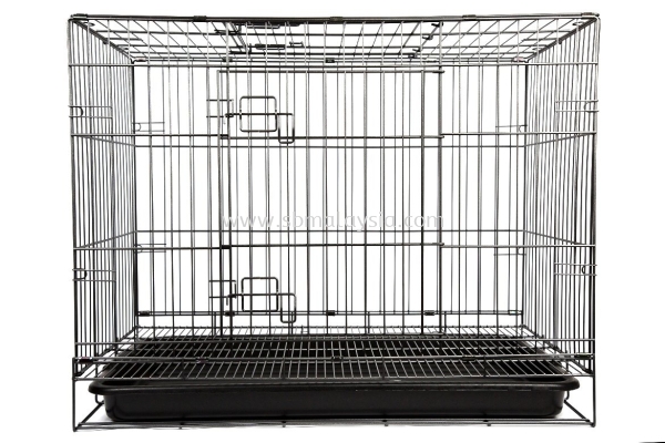 DRC-109 Dr.Cage Dog Cage 36"X24"X28.5"H (Twin Door)