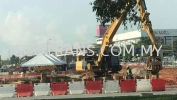 Temporary Sheet Piling for IKEA Phase 1 External Works,Within Boundary IKEA Tebrau City Sheet Piling  Project Completed