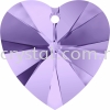 SW 6228 Heart Pendant, 14.4x14mm, Tanzanite (539), 2pcs/pack 6228 HEART PENDANT, 14.4x14MM Pendants  SW Crystal Collections 