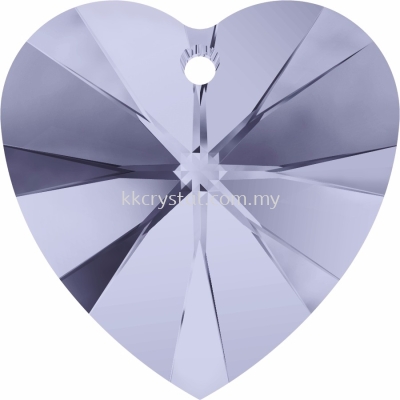 SW 6228 Heart Pendant, 18x17.5mm, Provence Lavender (283), 1pcs/pack