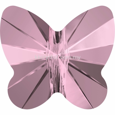 SW 5754 Butterfly Bead, 8mm, Crystal Antique Pink (001 ANTP), 4pcs/pack