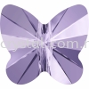 SW 5754 Butterfly Bead, 10mm, Violet (371), 2pcs/pack 5754 BUTTERFLY BEAD, 10MM Beads  SW Crystal Collections 