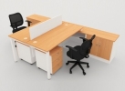 DESKING EXECUTIVE 2 SEATERS OFFICE DESKING SYSTEM OFFICE WORKSTATION / OPEN PLAN PARTITION