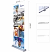 Tear Drop Roll Up Stand (DR106) Roll Up Series Display System