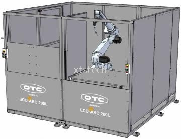 Simple 2 Station Welding Robot Automation Eco-ARC 200L