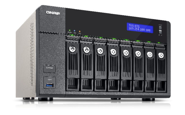 QNAP TVS-871-i3-4G 8-Bay Tower (Business-High End)