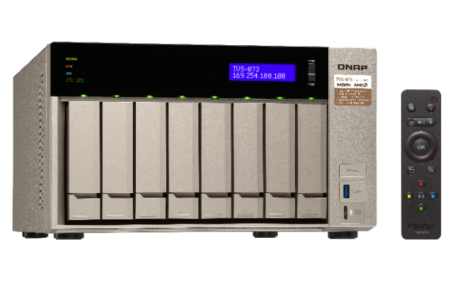 QNAP TVS-873-8G 8-Bay Tower (Business-High End)