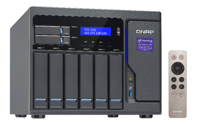 QNAP TVS-882-i3-8G 8-Bay Tower (Business-High End)