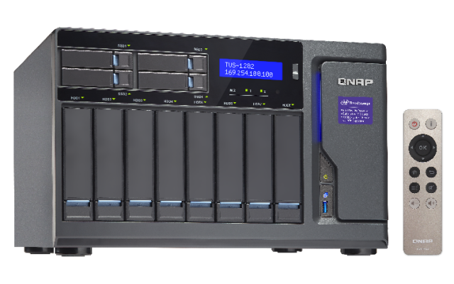 QNAP TVS-1282-i3-8G 12-Bay Tower (Business-High End)