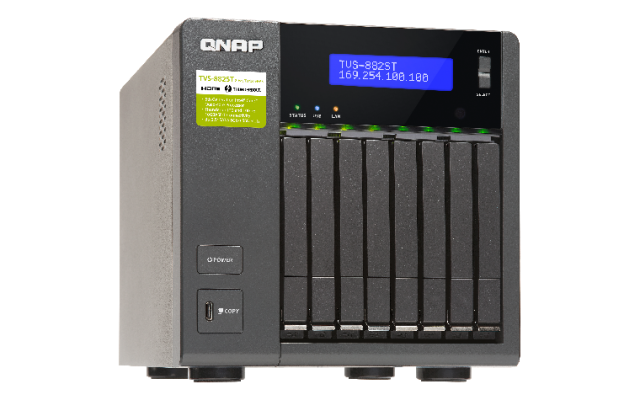 QNAP TVS-882ST2-i5-8G 8-Bay Tower (Business-High End)