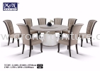  Marble Dining set Dining Set Arona