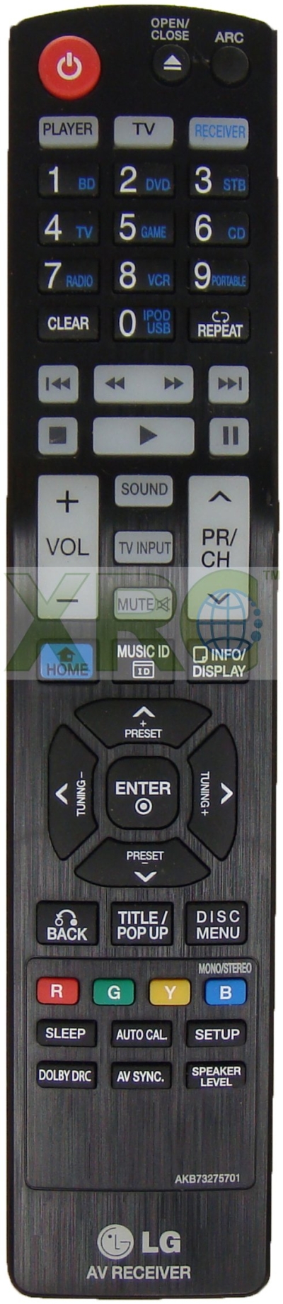 AKB73275701 LG HOME THEATER REMOTE CONTROL