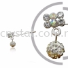 Pin Brooch 7016#, Gold Topaz, 2pcs/pack 7016# Pin Brooch Jewerly