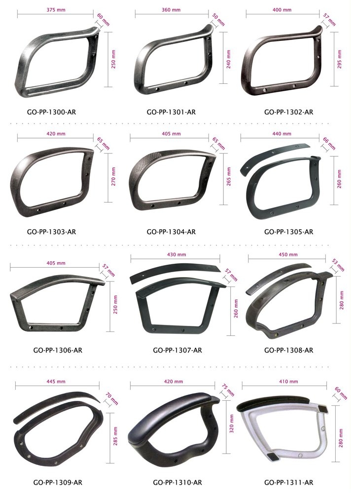 ARMREST Polypropylene ARMREST Polypropylene Chair Components