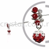 Pin Brooch 7031#, Red Light Siam, 2pcs/pack 7031# Pin Brooch Jewerly