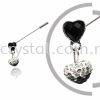 Pin Brooch 7037#_A, Black, 2pcs/pack 7037#_A Pin Brooch Jewerly