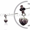 Pin Brooch 7046#_A, Purple Amethyst, 2pcs/pack 7046#_A Pin Brooch Jewerly