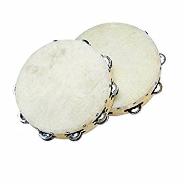 M003 Tambourine with Skin 7"