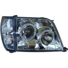 FJ90-00 Head Lamp Crystal W/Rim