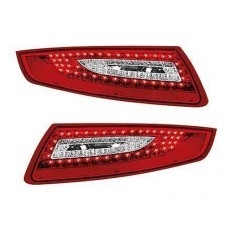 Carrera 04 Rear Lamp Crystal LED Red/Clear