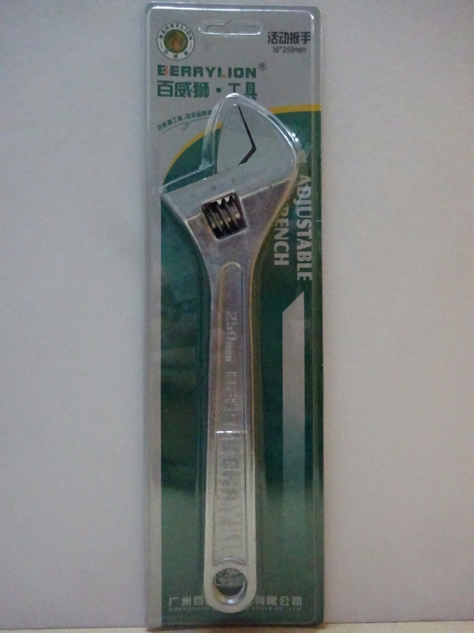 BERRYLION 10" (250MM) ADJUSTABLE SPANNER (6 PCS/BOX)