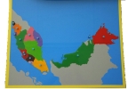 Map Of Malaysia (CM041) Cultural Studies