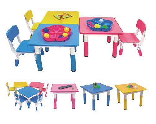 K2331 Candy Square Plastic Table (Adjustable)	