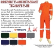 Tecasafe Plus 700 Inherent Flame Resistance Coverall 240gsm Inherent Fire Resistant Pakaian Pelindung