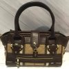 (SOLD) Burberry Shoulder Bag with Leather Trim Burberry